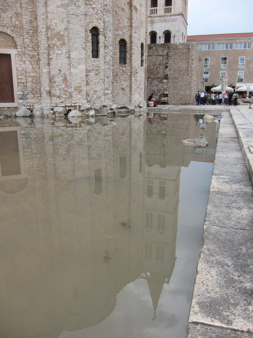 Zadar im Regen