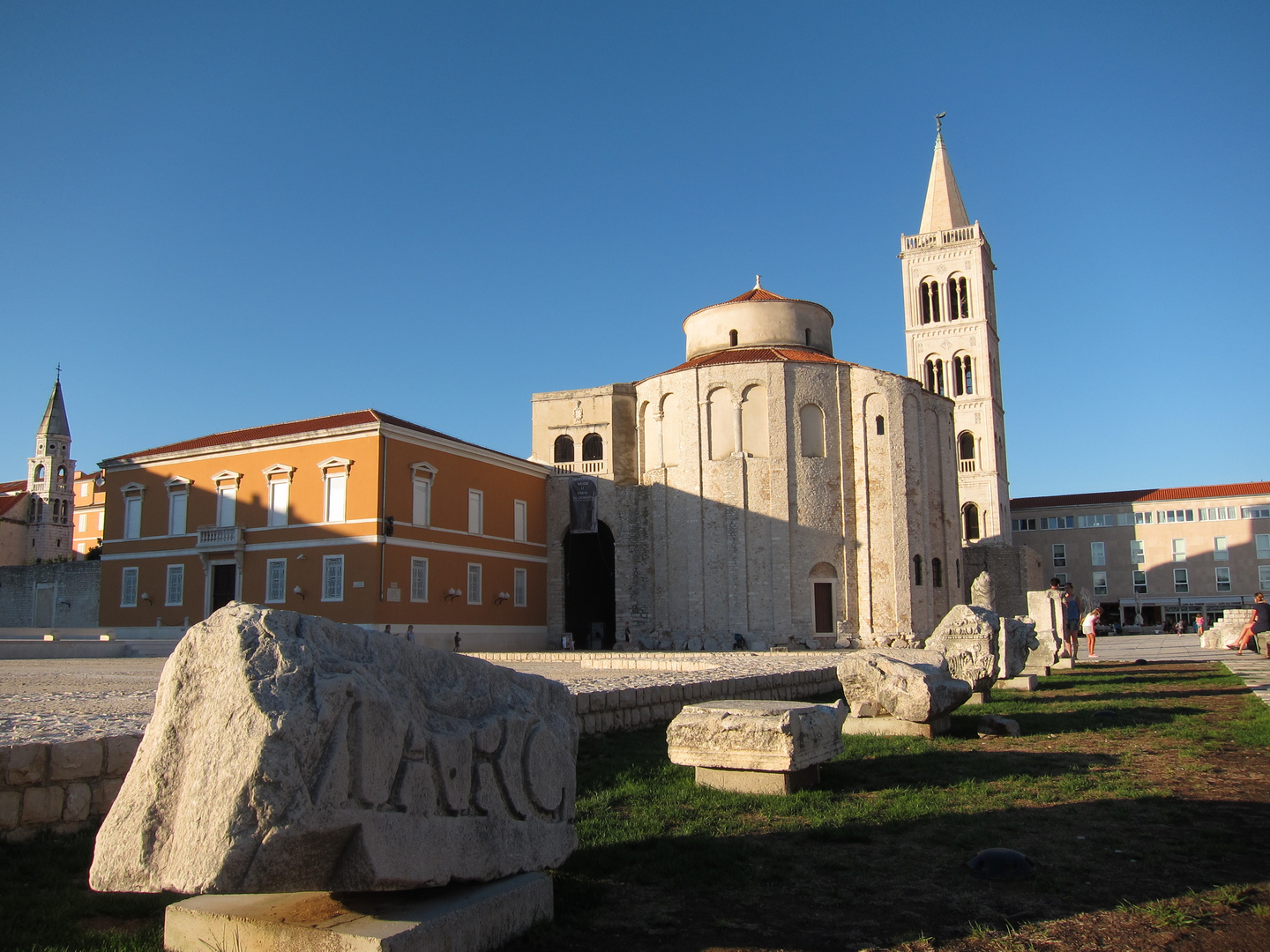 Zadar in der Abendsonne