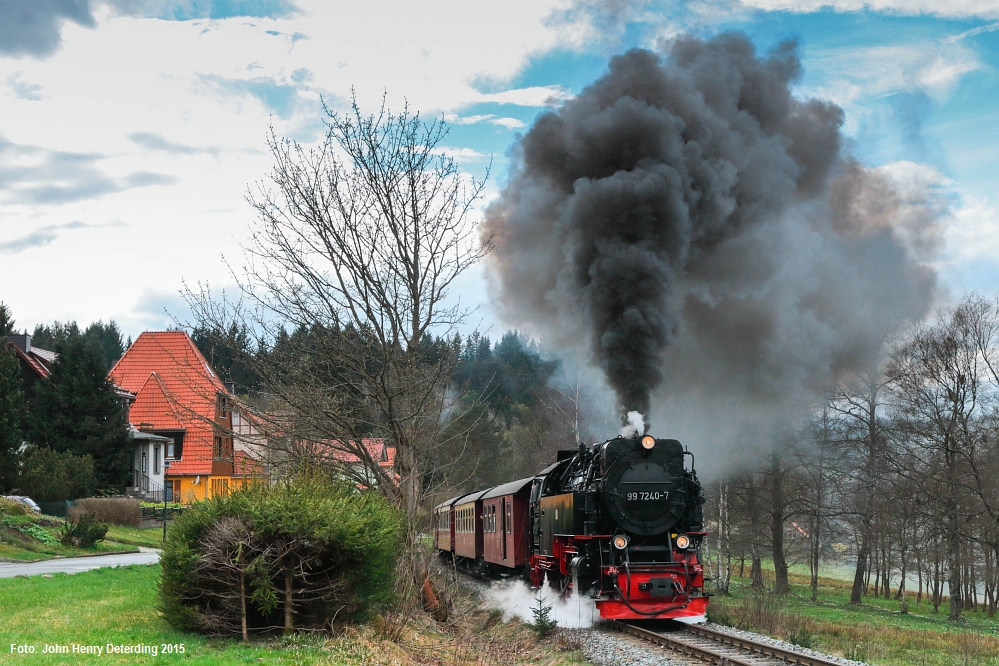 Zaghafter Frühling im Hochharz