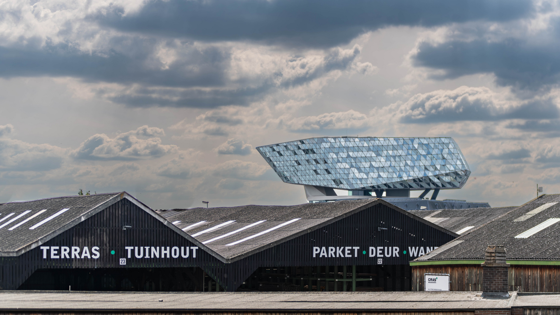 Zaha Hadid Port House ready for take off