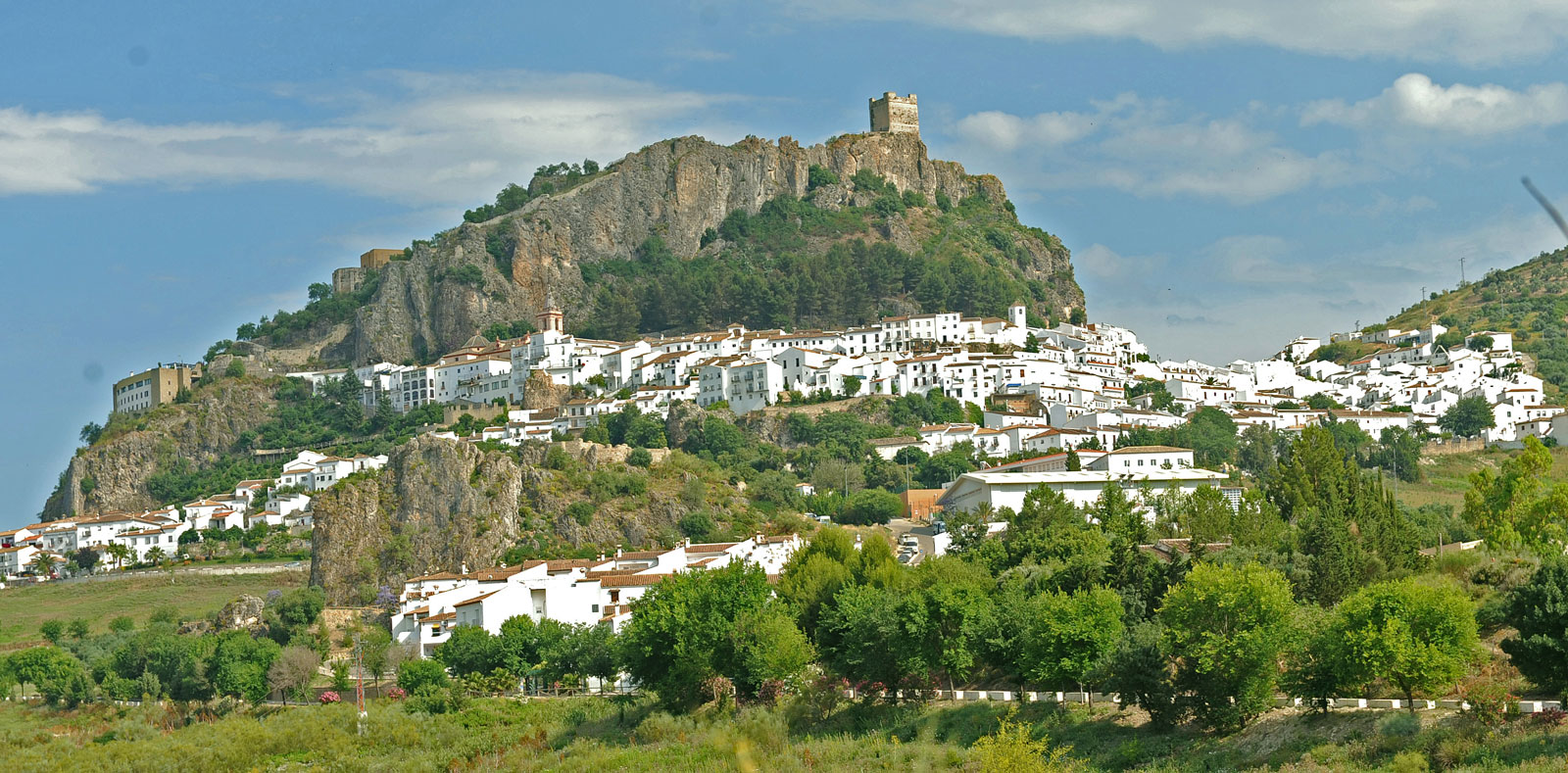 Zahara Andalusien