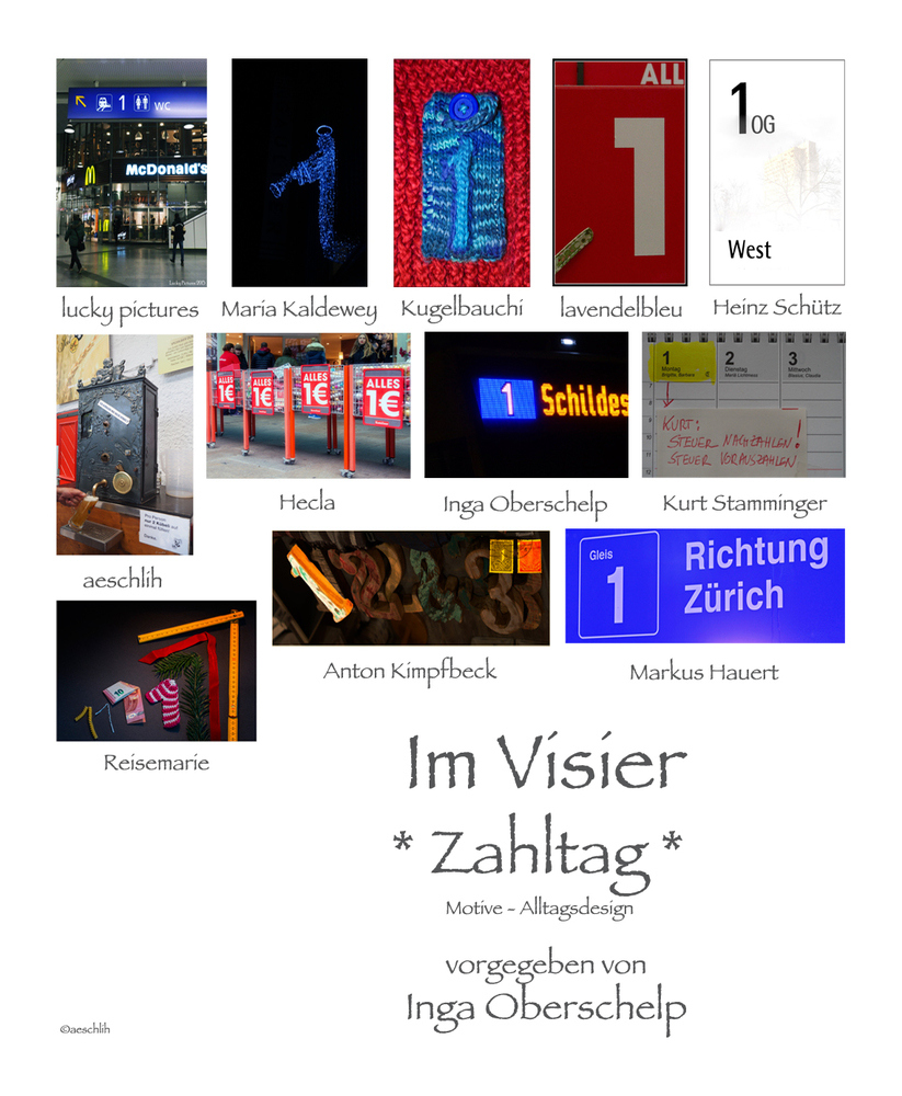 *Zahltag* Collage von aeschlih