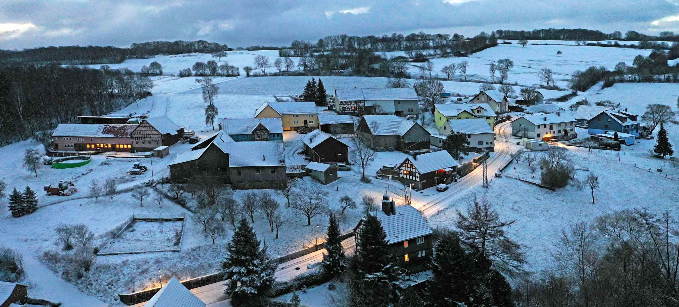 Zahmen im Winter