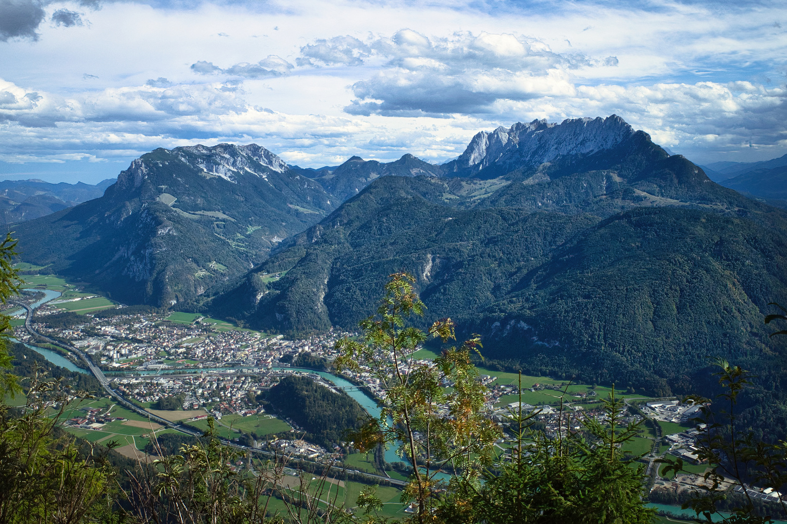 Zahmer und Wilder Kaiser mit Kufstein