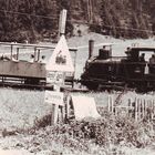 Zahnradbähnchen der Achenseebahn in den 60er Jahren vom Ebner Joch kommend