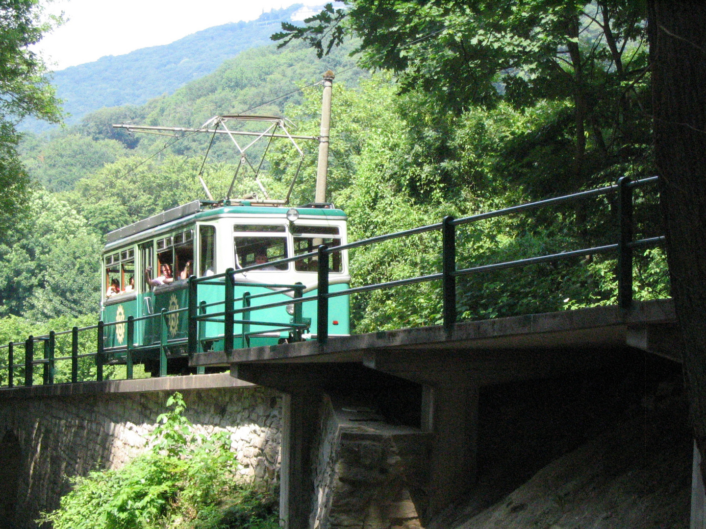 Zahnradbahn auf dem Drachenfels