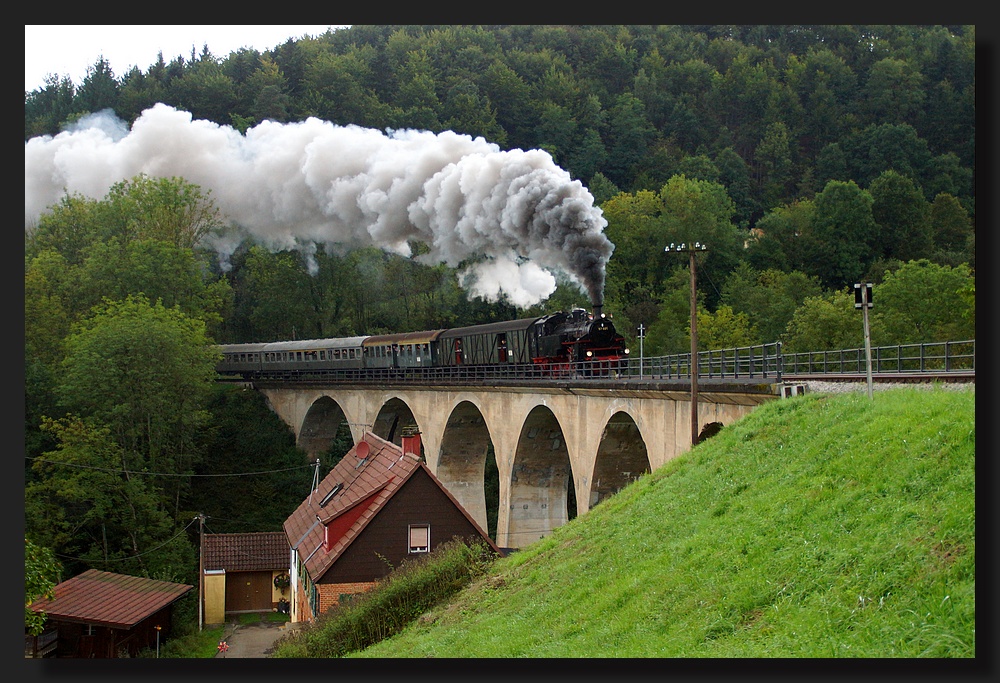 Zahnradlokomotive ohne Zähne