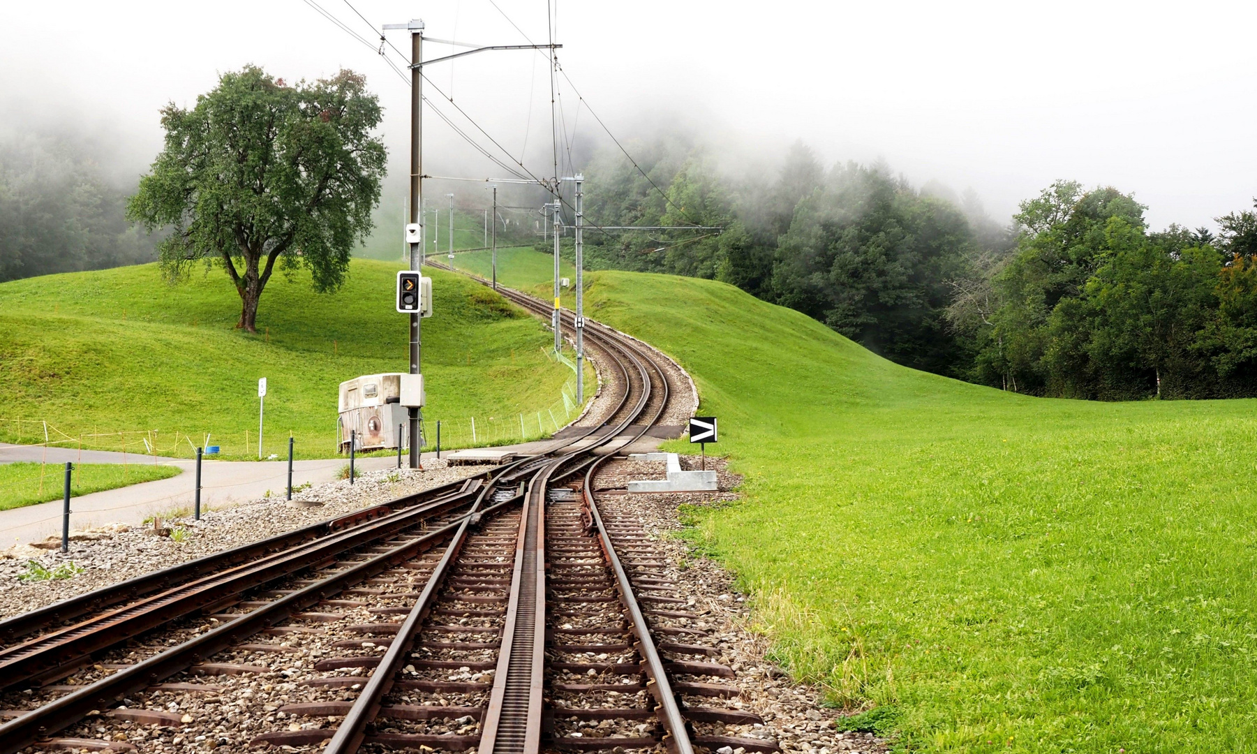 Zahnstange der Rigi-Bahn