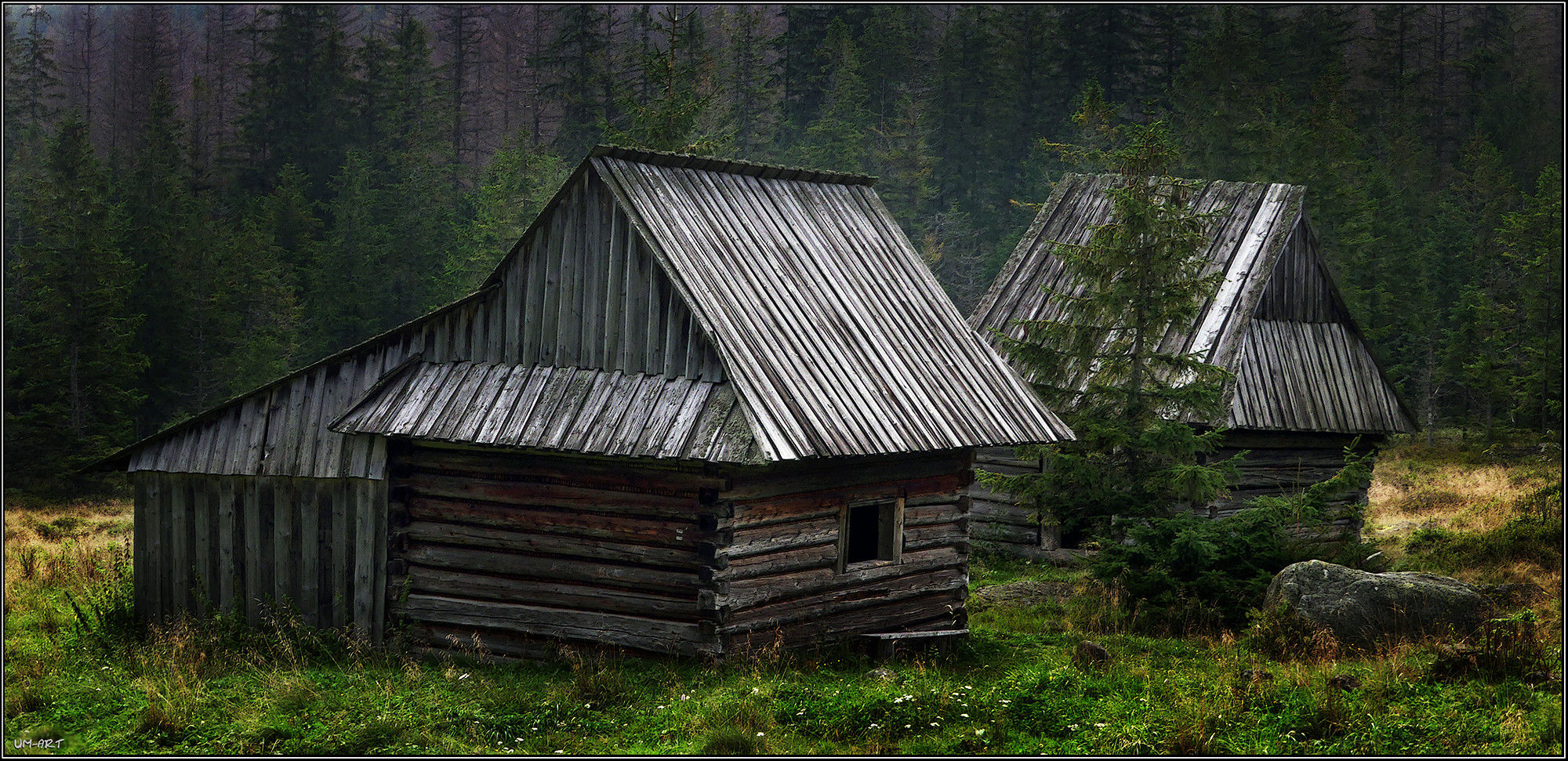 Zakopane-Kopieniec-Scheunen  