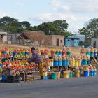 Zambia Versorgung am Straßenrand
