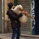 Zampognaro a Milano