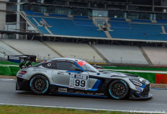 Zander/Heyer Mercedes AMG GT3 - Einfahrt Motodrom, Hockenheim