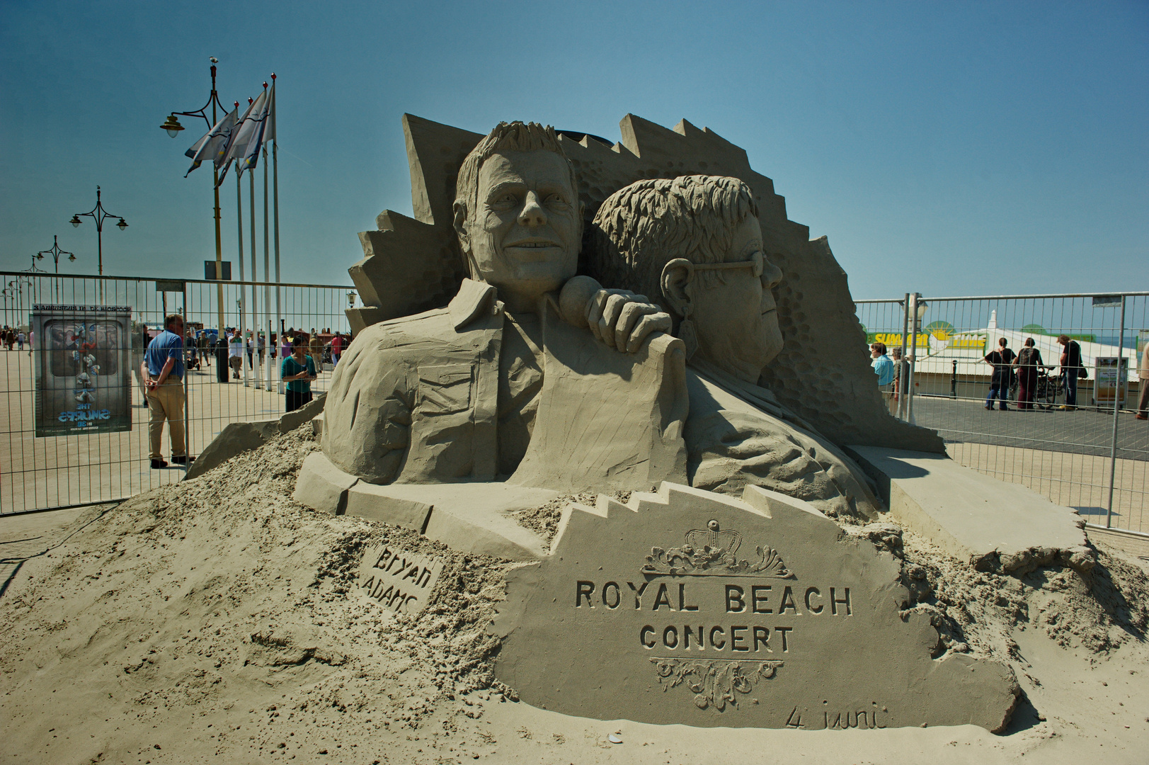 Zandfiguren Scheveningen Holland