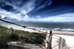 Zandvoort -NL - Blick auf Strand und Meer