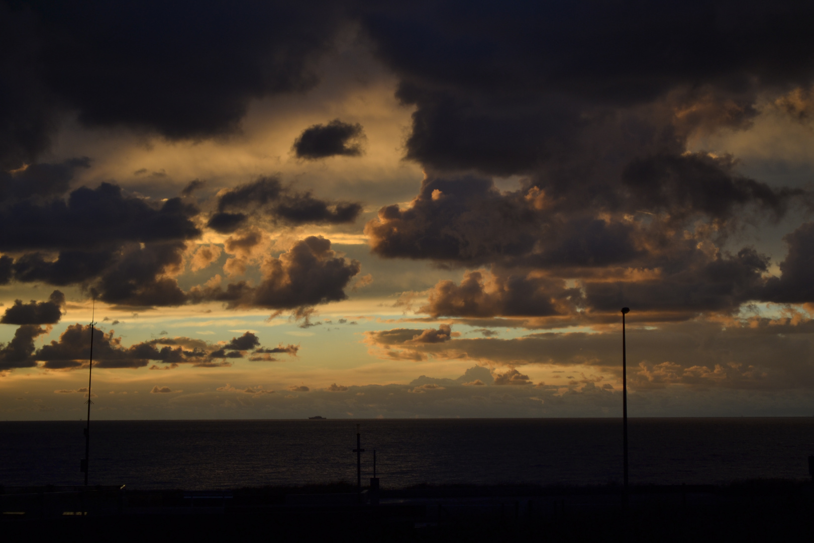 Zandvoort Sonnenuntergang