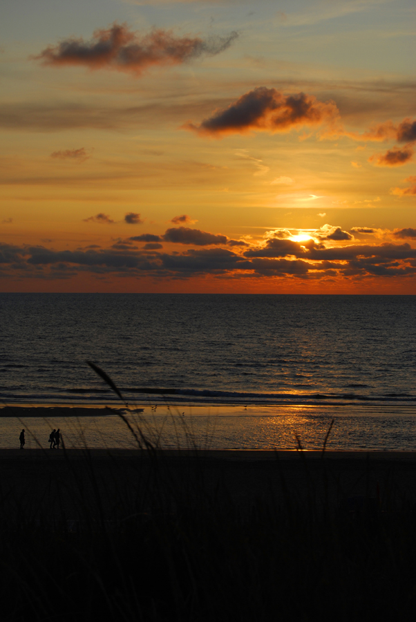 Zandvoort Sonnenuntergang