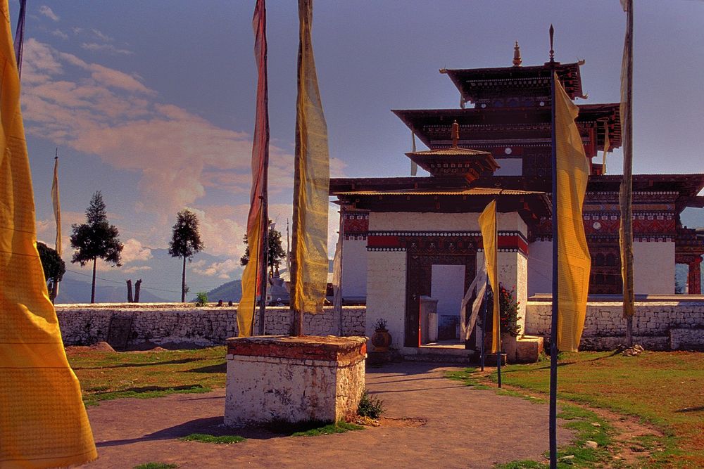 Zangdopelri Temple in Kanglung eastern Bhutan