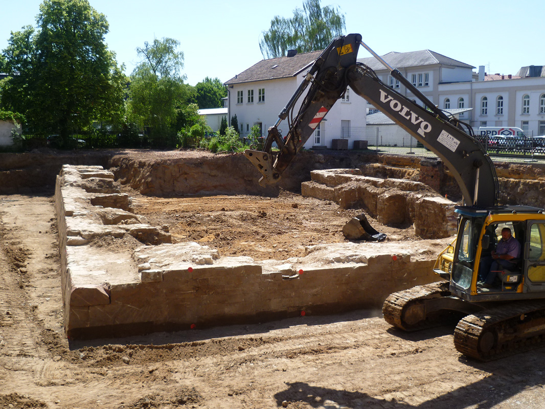 Zangenwerk der alten Festung Saarlouis