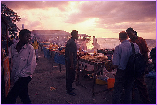 Zanzibar 2001 - The Jamituri Gardens - Stone Town