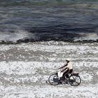 Zanzibar fisher on his bike