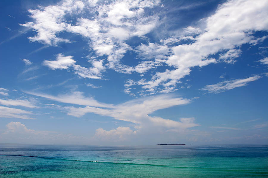 Zanzibar Ost Afrika . Blick aus Serena Hotel