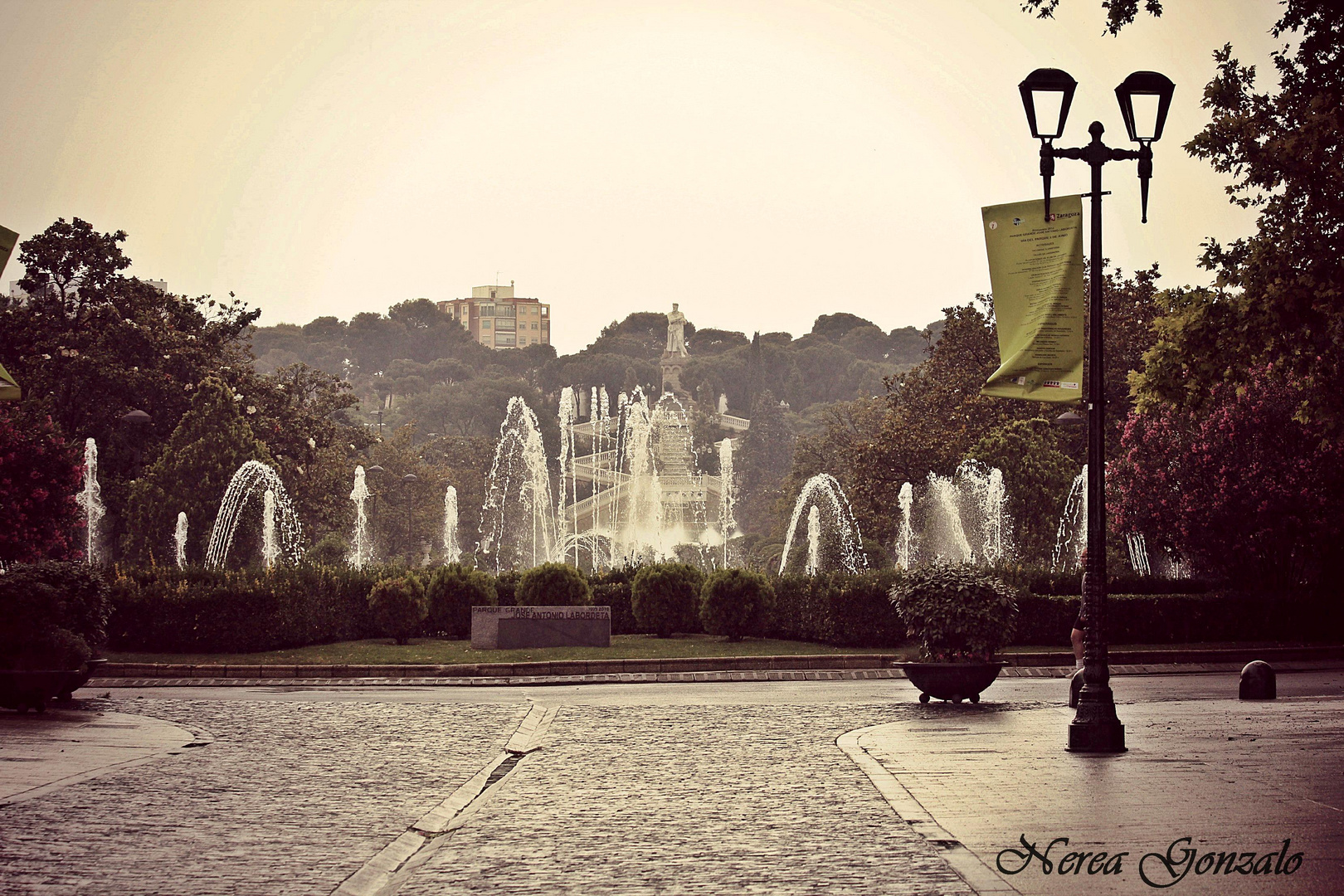 Zaragoza y su lluvia..