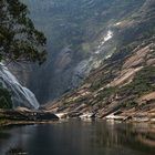 Ézaro y el Monte Pindo en A Costa da Morte en Galicia, España