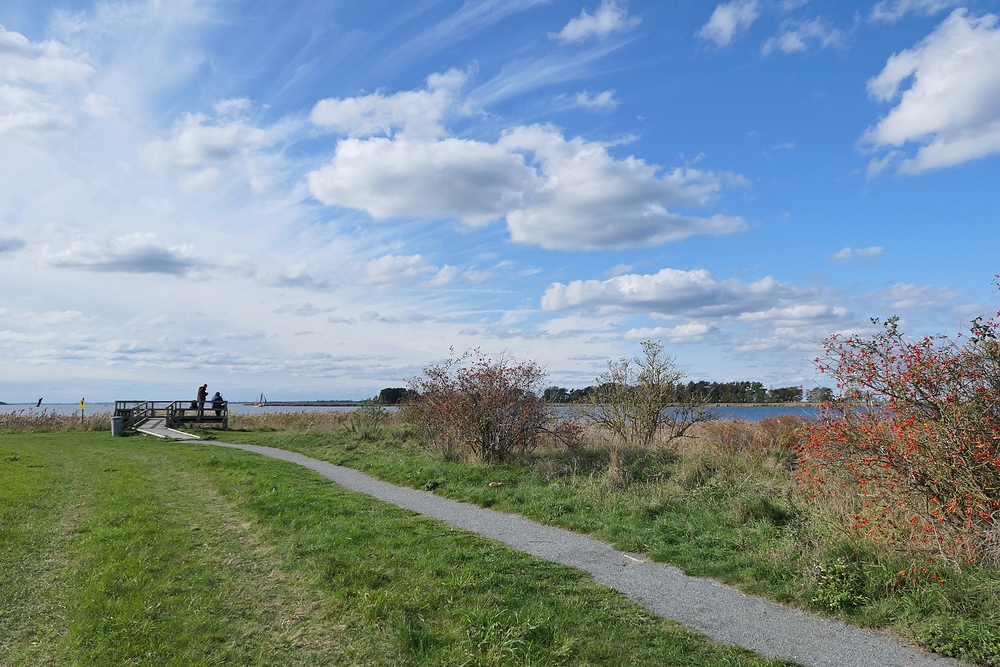 Zarrenzin, Insel Bock und nordvorpommerische Wolken 01