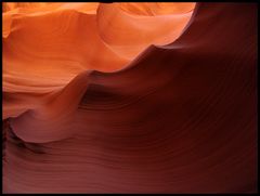 Zarte Farben im Antelope Canyon