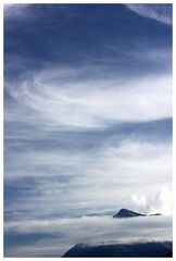 Zarte Wolken über dem Niesen, Berner Oberland