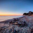 Zauber des Morgens am Strand 