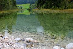 Zauberhaft schön- der Hintersee bei Ramsau ( Berchtesgadener Land)