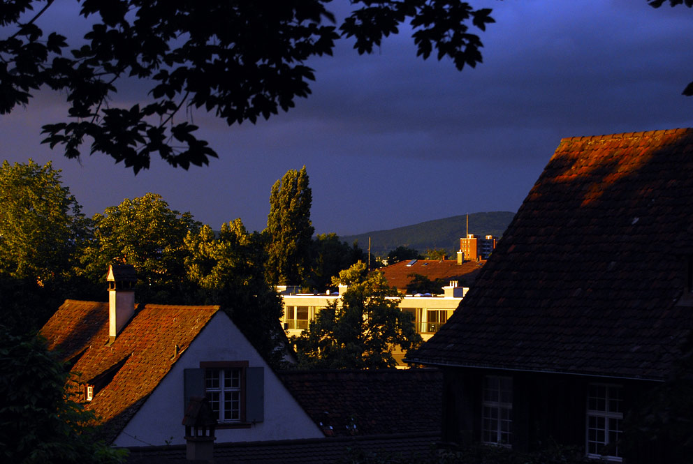 zauberhafter Abendhimmel