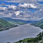 Zauberhafter Blick von Burg Stahleck