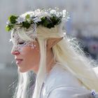 Zauberhaftes Geschöpf beim Maskenzauber in Hamburg