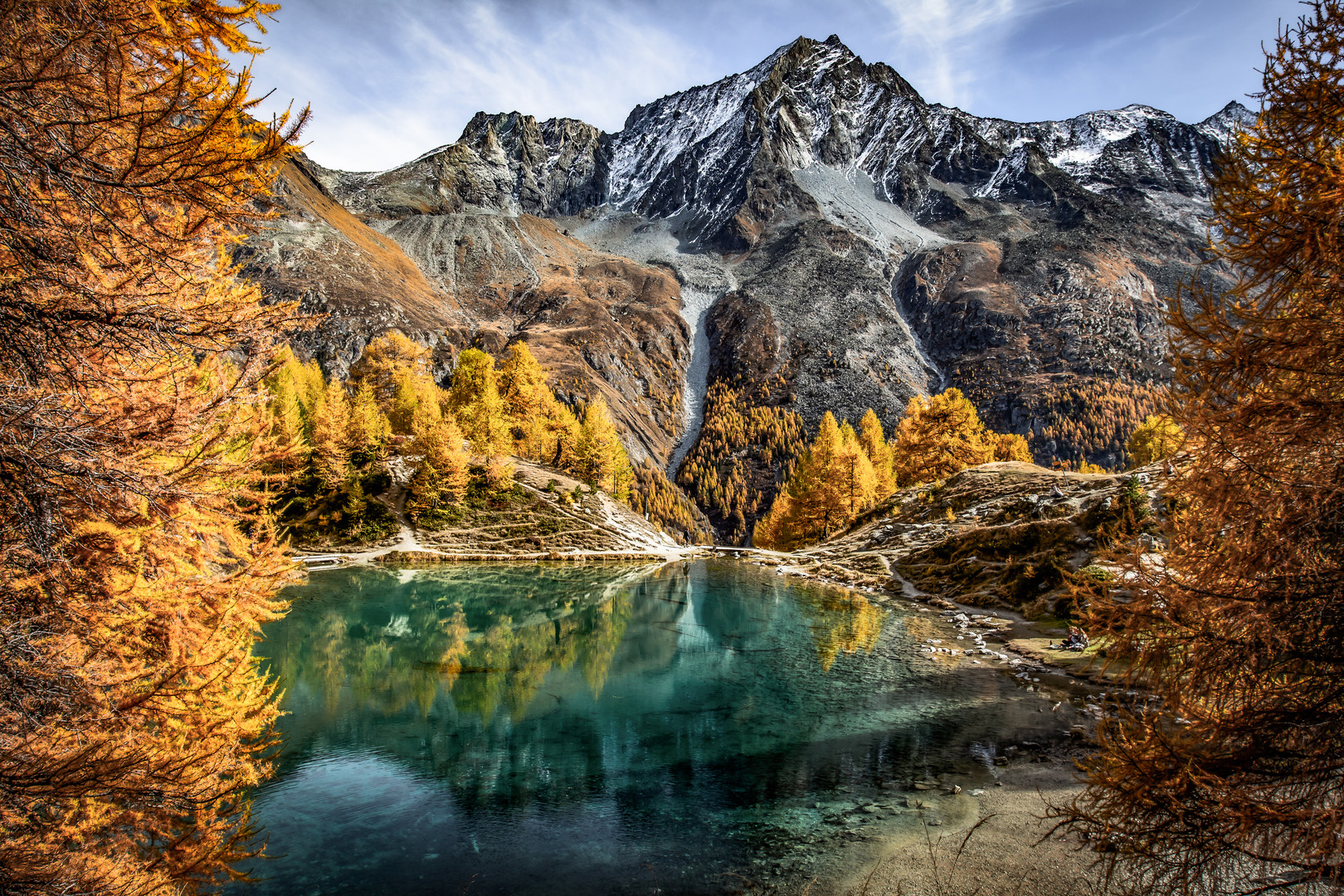 Zauberhaftes Lärchengold im Wallis