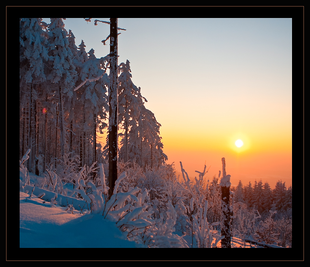 Zauberhaftes Winterlicht