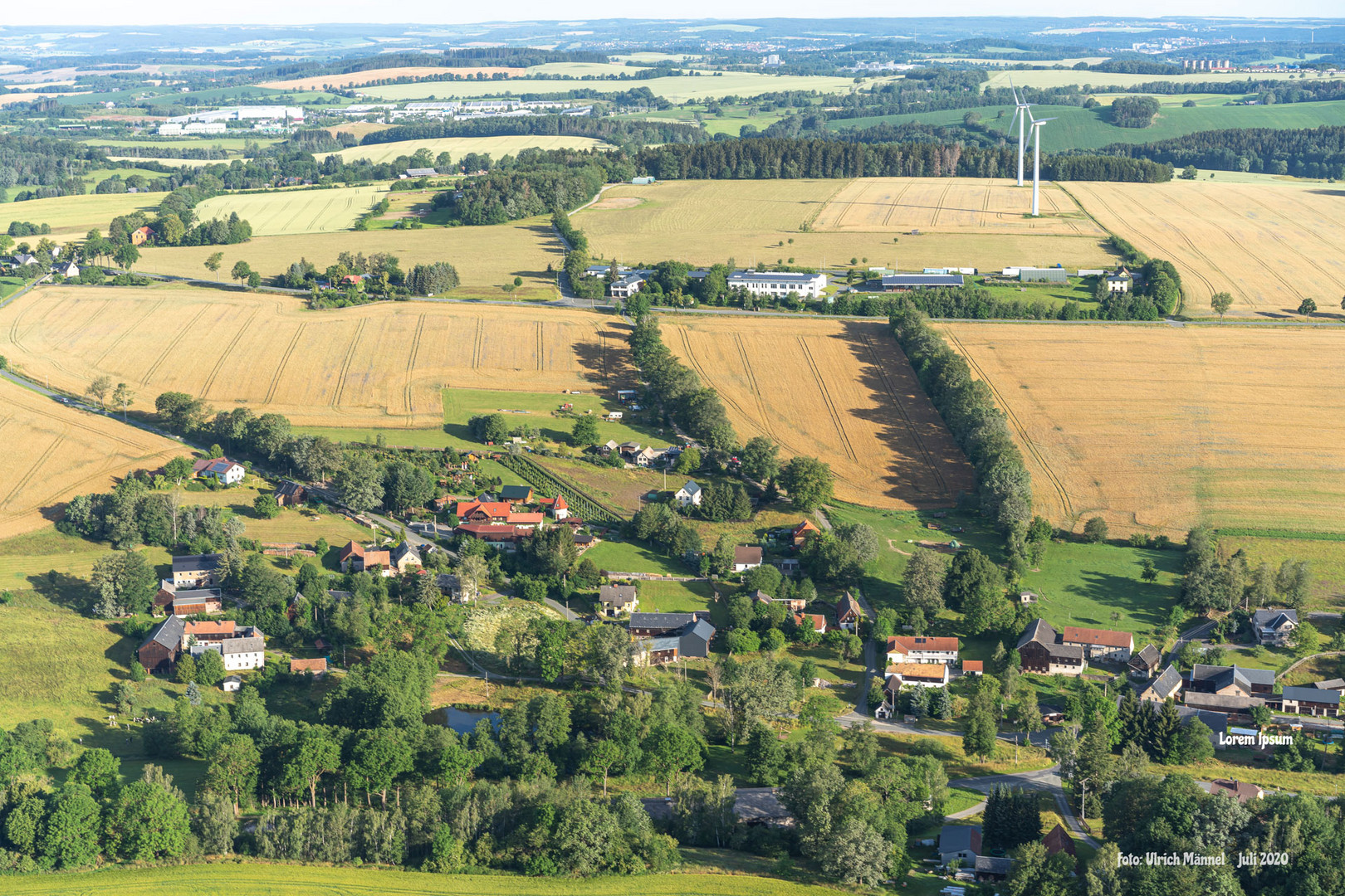 Zaulsdorf- Der Ort liegt auf etwa 440 m am Lauf des Kottengrüner Bachs.