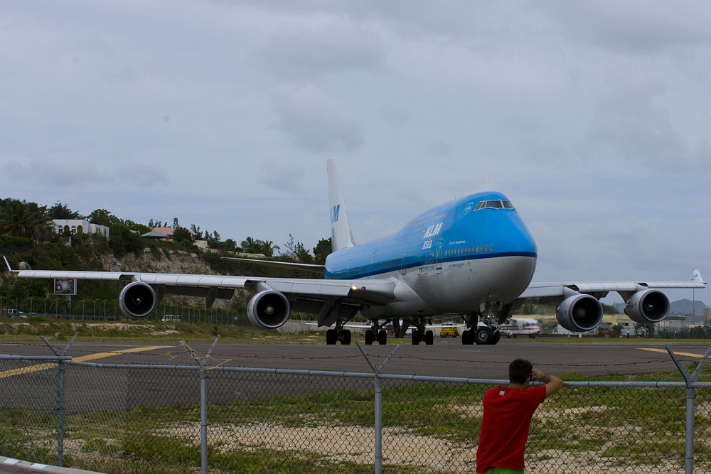 Zaungäste in St.Maarten N.A.