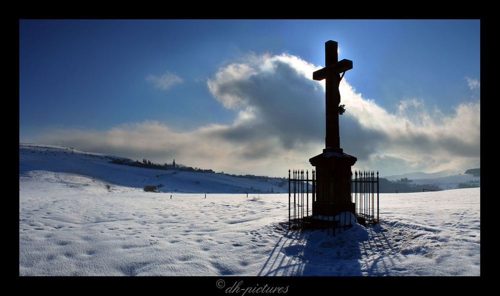 Zavadka in winter, Spiss, east Slovakia