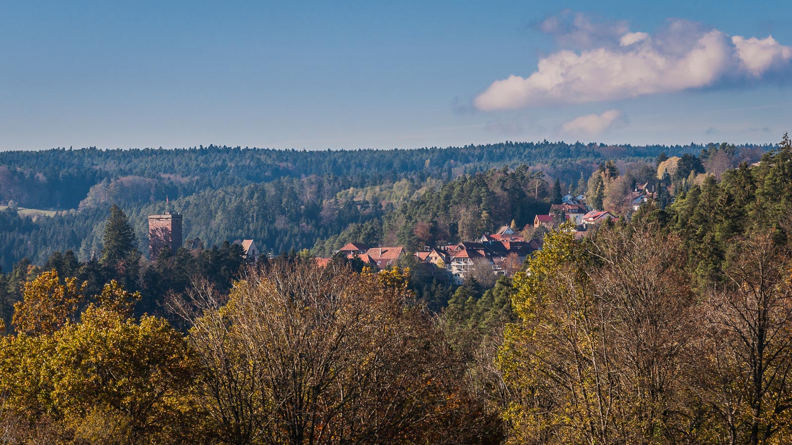 Zavelstein im Herbst