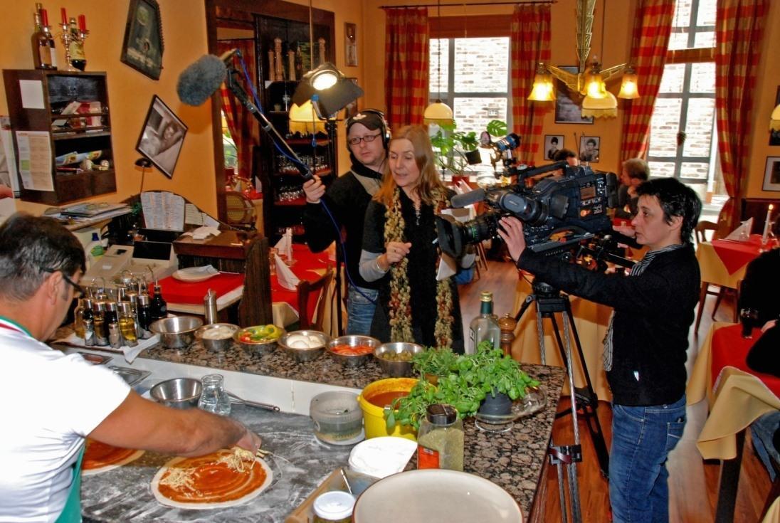 ZDF Fernsehen im Ristorante La Vita Bonn : zu sehen ZDF-Mediathek " Pizza "