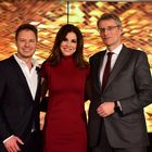 ZDF " LEUTE heute " Karen Webb , Florian Weiss und Elmar Thevessen