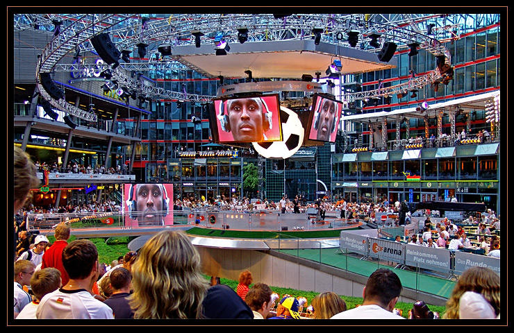 ZDF.arena zur WM 2006 in Berlin - Sony Center