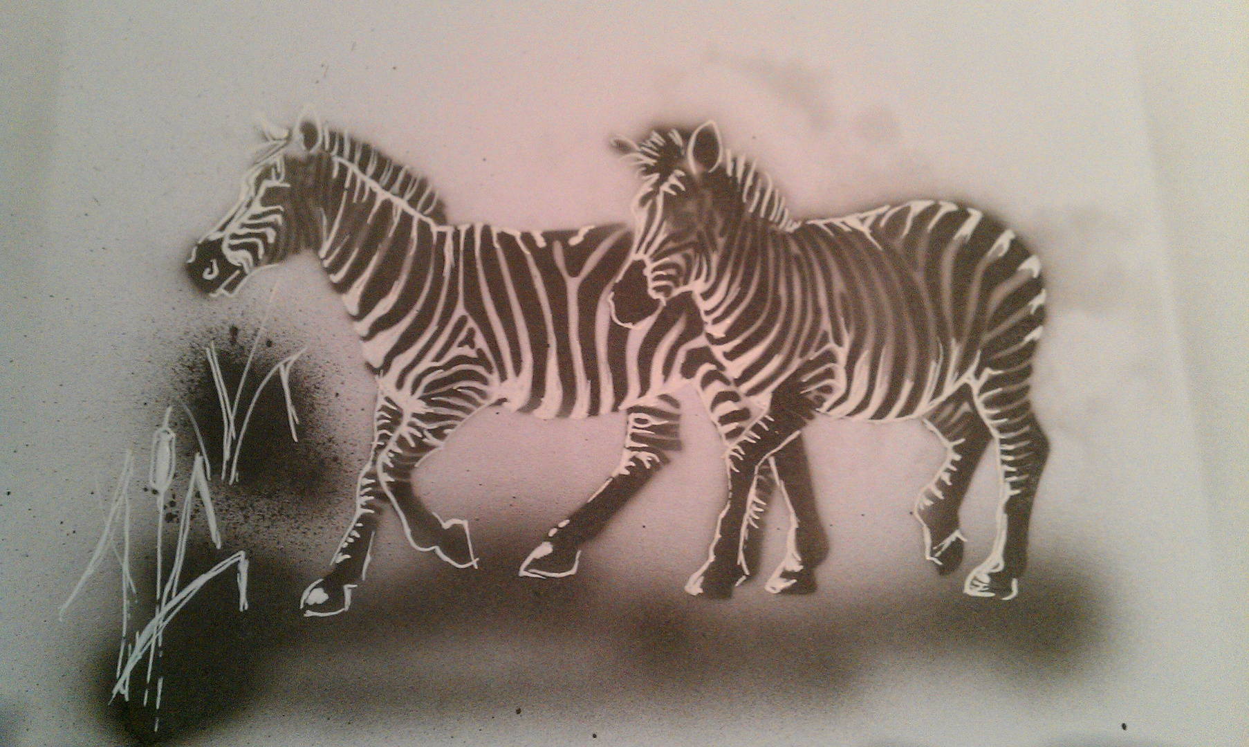 zebra airbrush