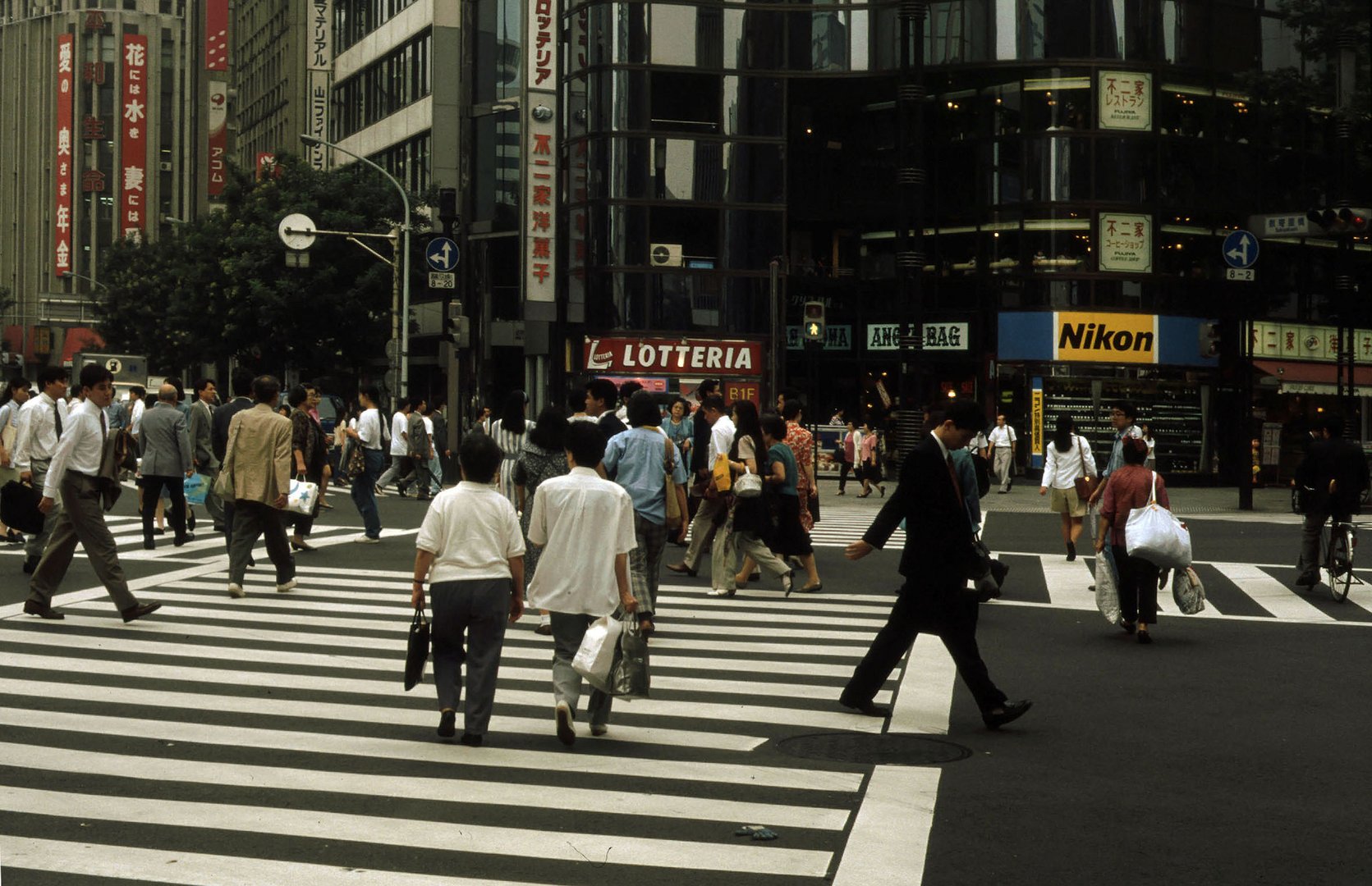 Zebrastreifen auf Japanisch