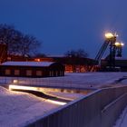 Zeche Ahlen im Schnee