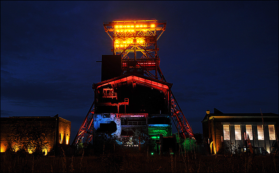 ~*~ Zeche Consol Gelsenkirchen bei Nacht ~*~