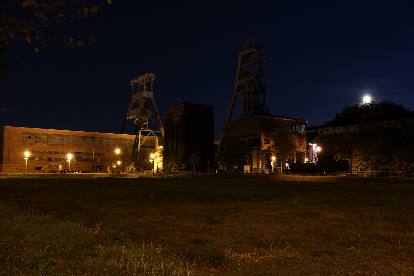 Zeche Ewald Foto & Bild nacht, bergbau, architektur Bilder auf
