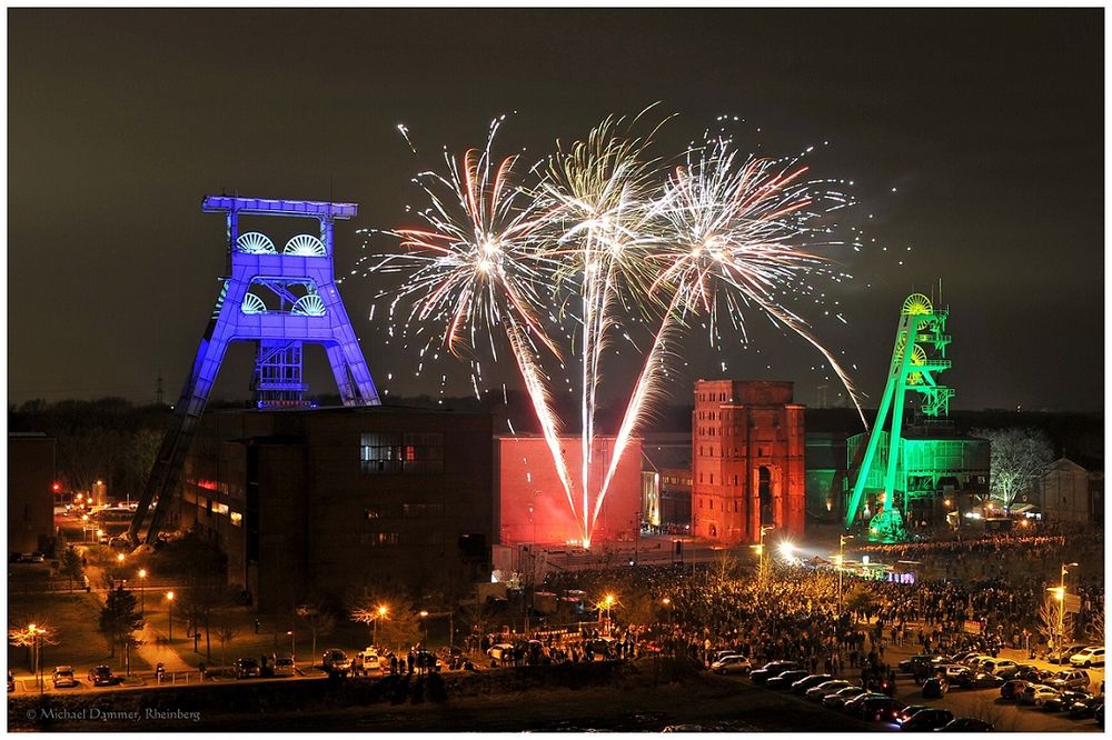 Zeche Ewald feiert schon Silvester